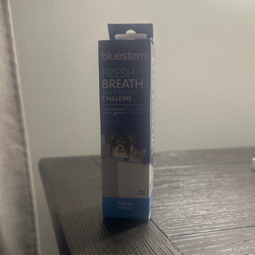 Bluestem Fresh Breath Oral Care Gel for‎ dogs and cats NIB